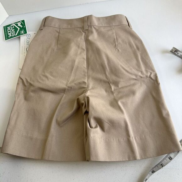 NEW Classroom Uniforms Girls Bermuda Shorts - Khaki - Size 10 - Picture 7 of 8